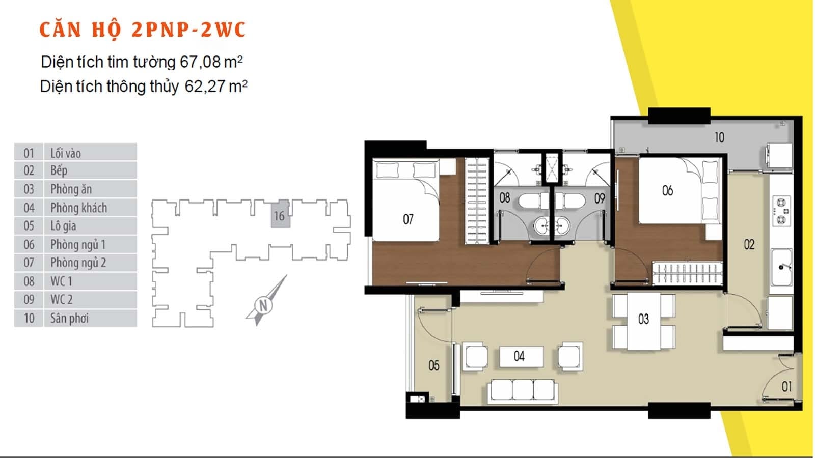 Layout thiết kế chi tiết căn hộ 67.08m² Him Lam Phú Đông. Layout thiết kế chi tiết căn hộ 67.08m² Him Lam Phú Đông.
