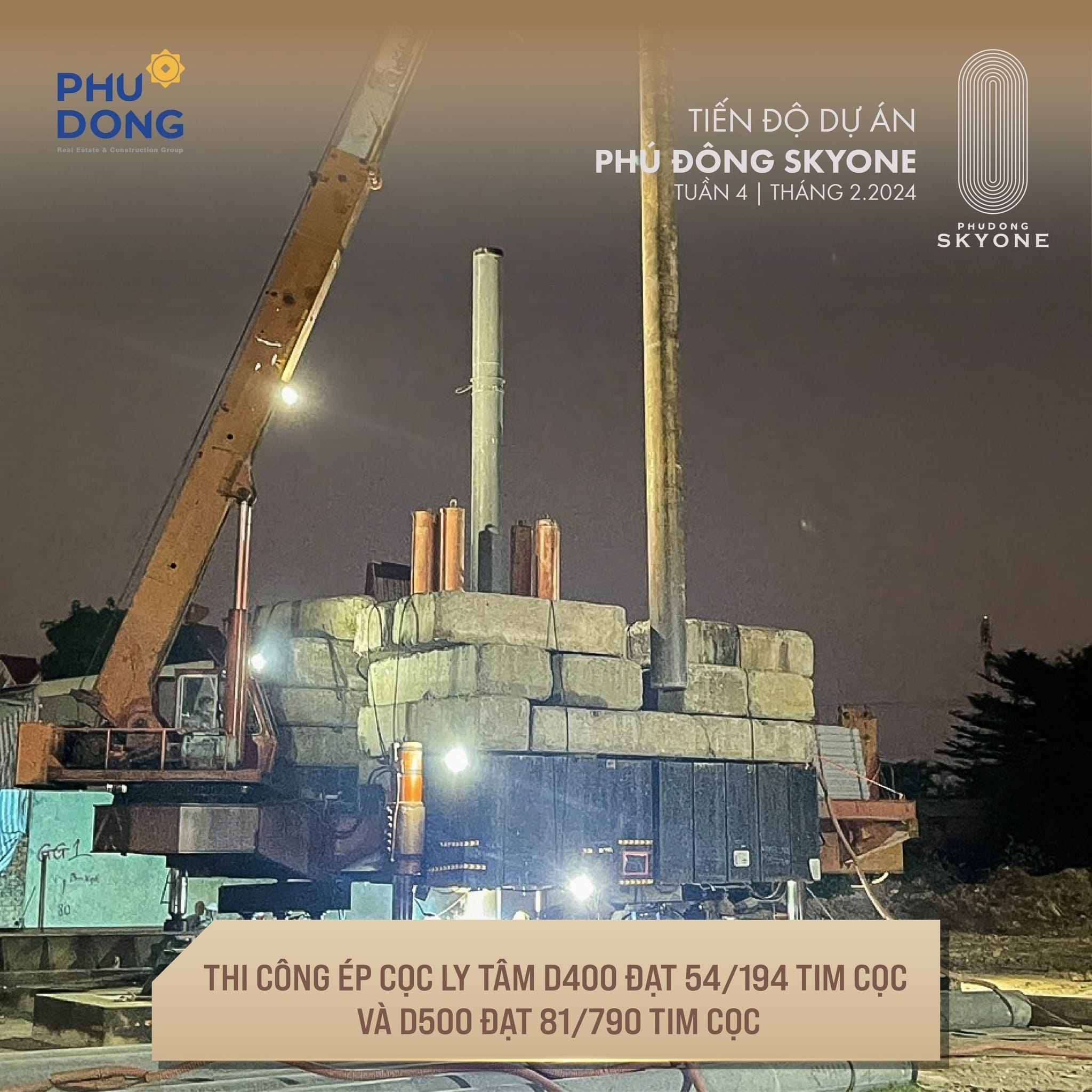 Hình ảnh công trường dự án Phú Đông SkyOne Dĩ An Hình ảnh công trường dự án Phú Đông SkyOne Dĩ An